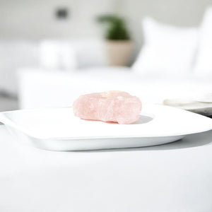 Rose quartz crystal chunk  | ASH&STONE Crystals Shop Auckland NZ