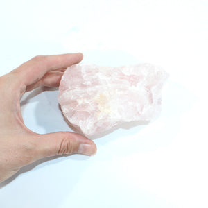 Rose quartz crystal chunk | ASH&STONE Crystals Shop Auckland NZ