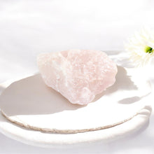 Load image into Gallery viewer, Rose quartz crystal chunk | ASH&amp;STONE Crystal Shop Auckland NZ
