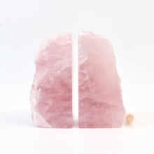 Load image into Gallery viewer, Rose quartz crystal bookends 2.43kg | ASH&amp;STONE Crystals Shop Auckland NZ
