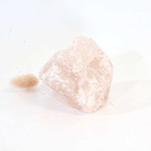 Rose quartz crystal chunk  ASH&STONE Crystals Shop Auckland NZ