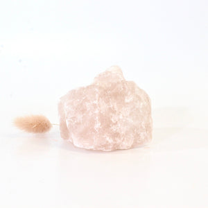 Rose quartz crystal chunk  ASH&STONE Crystals Shop Auckland NZ