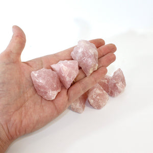 Rose quartz crystal chunk | ASH&STONE Crystals Shop Auckland NZ