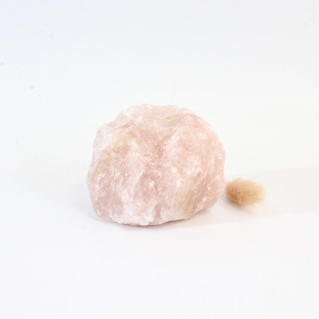 Rose quartz crystal chunk | ASH&STONE Crystals Shop Auckland NZ