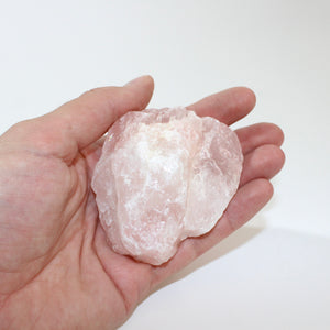 Rose quartz crystal chunk | ASH&STONE Crystals Shop Auckland NZ