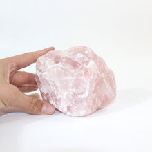 Load image into Gallery viewer, Rose quartz crystal chunk 1.37kg | ASH&amp;STONE Crystal Shop Auckland NZ
