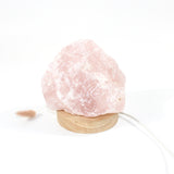 Rose Quartz Crystal Lamp | ASH & STONE crystals online. Free express shipping