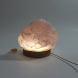 Rose Quartz Crystal Lamp | ASH & STONE crystals online. Free express shipping