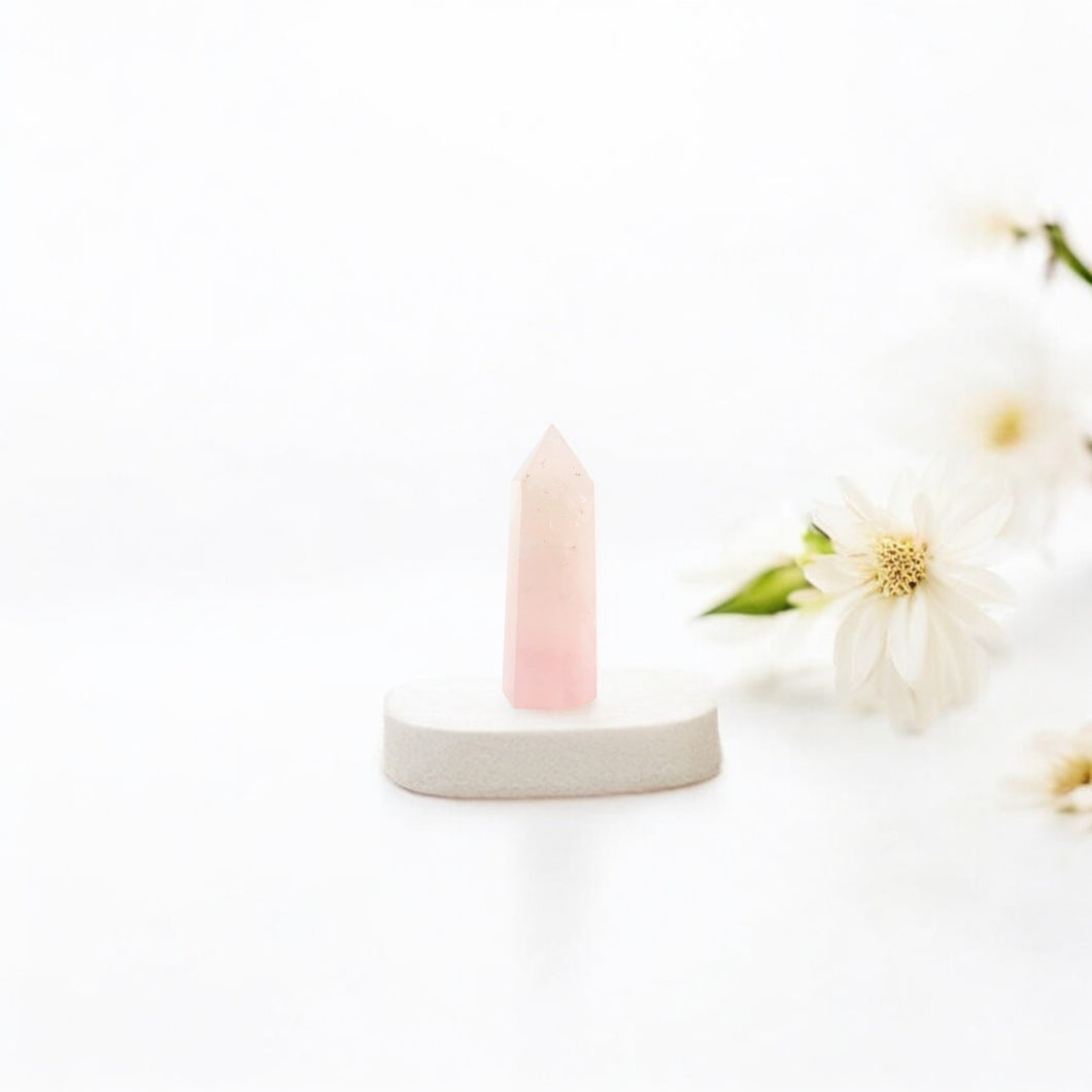 Rose quartz crystal generator | ASH&STONE Crystal Shop Auckland NZ