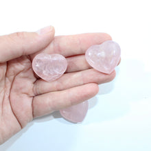 Load image into Gallery viewer, Rose quartz crystal heart | ASH&amp;STONE Crystal Shop Auckland NZ
