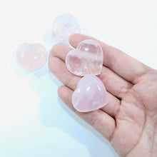 Load image into Gallery viewer, Rose quartz crystal heart | ASH&amp;STONE Crystal Shop Auckland NZ
