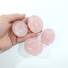 Load image into Gallery viewer, Rose quartz crystal palm stone | ASH&amp;STONE Crystal Shop Auckland NZ
