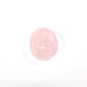 Rose quartz crystal palm stone | ASH&STONE Crystal Shop Auckland NZ