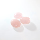 Rose quartz crystal palm stone | ASH&STONE Crystal Shop Auckland NZ