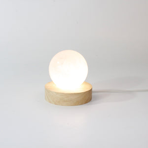 Rose quartz crystal sphere lamp | ASH&STONE Crystal Shop Auckland NZ