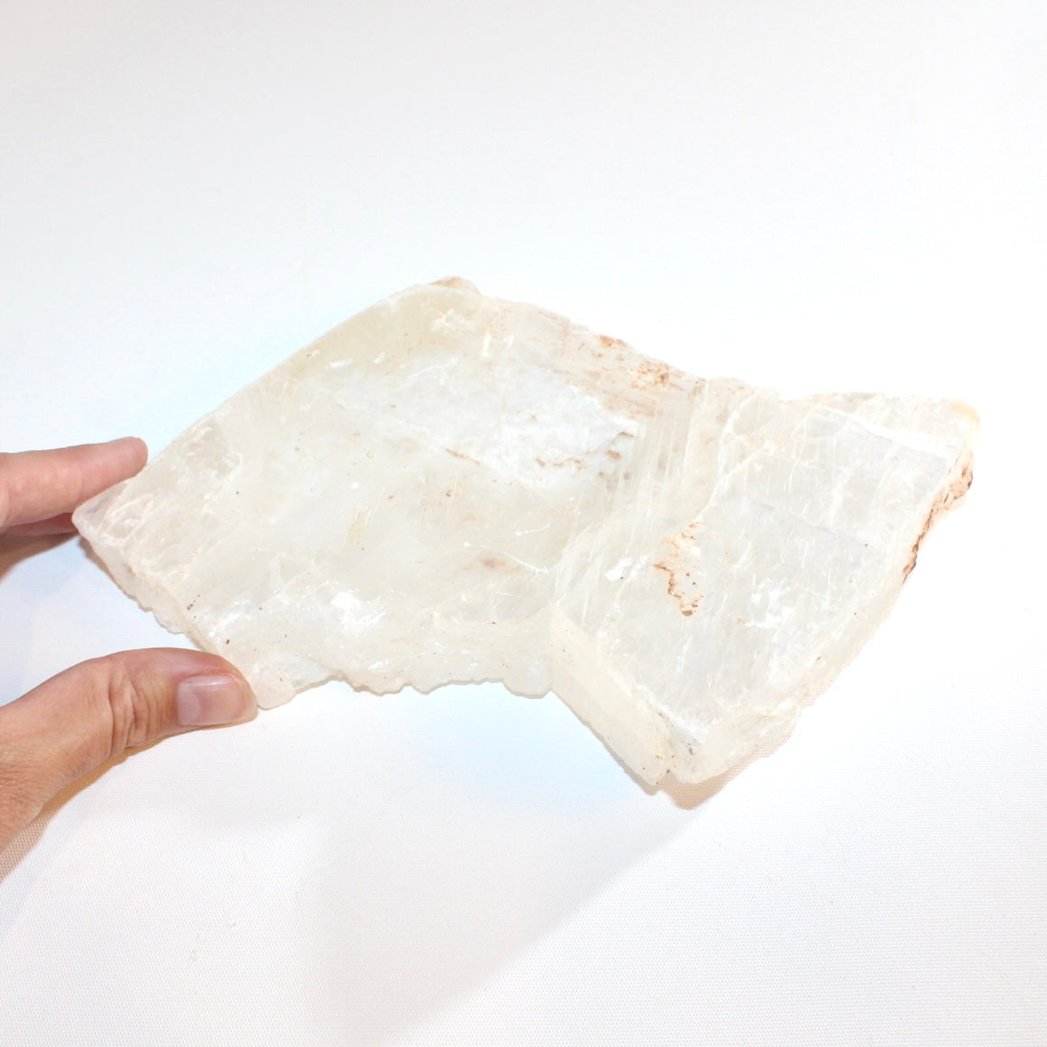 Selenite raw crystal slab | ASH&STONE Crystals Shop Auckland NZ