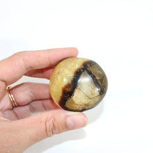 Load image into Gallery viewer, Septarian polished crystal palm stone | ASH&amp;STONE Crystals Shop Auckland NZ
