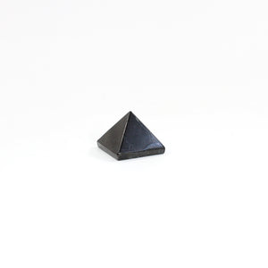 Noble shungite crystal pyramid | ASH&STONE Crystals Shop Auckland NZ