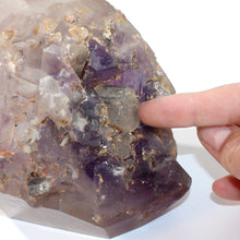 Load image into Gallery viewer, Smoky amethyst scepter quartz very rare | ASH&amp;STONE Crystals Shop Auckland NZ
