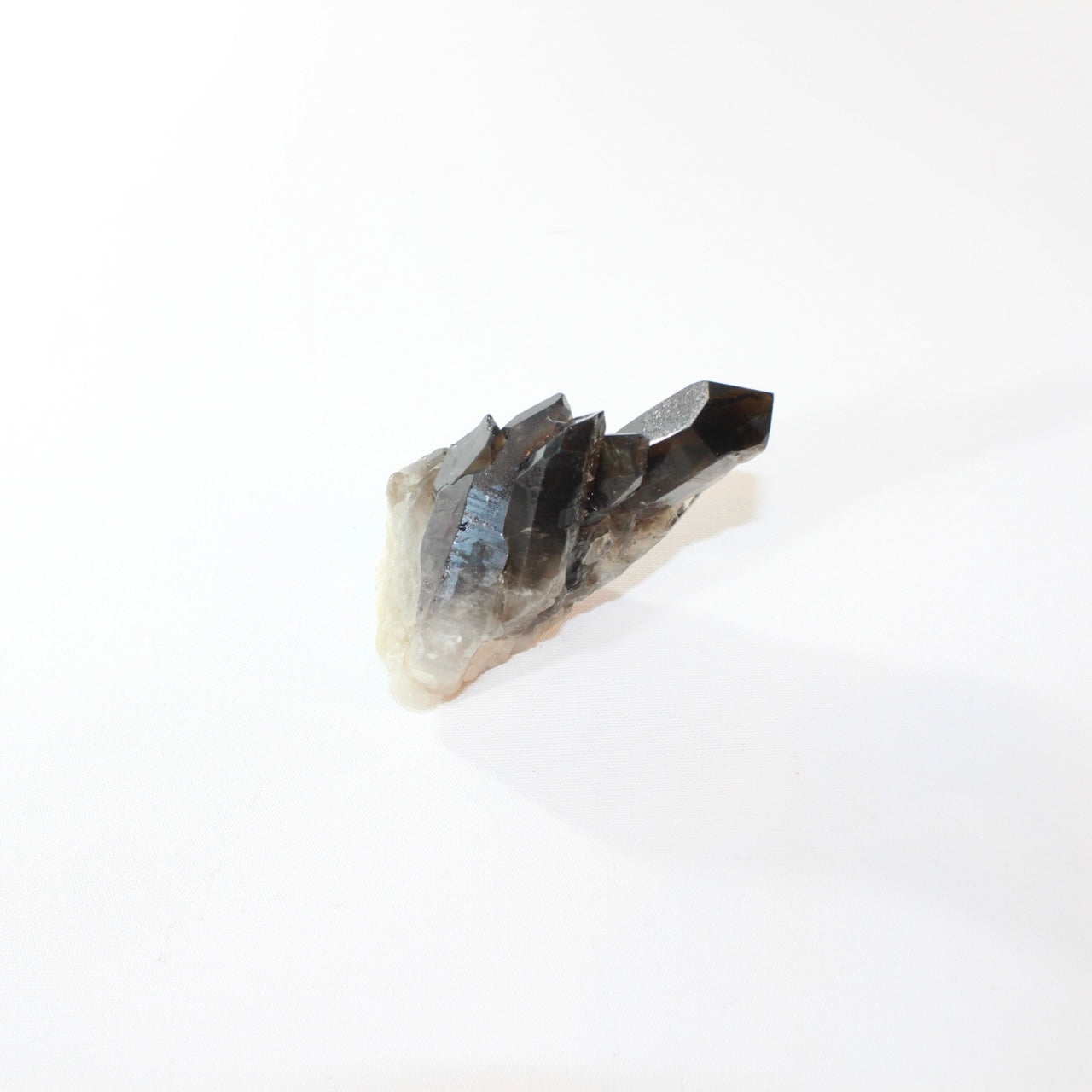 Smoky quartz crystal clustered point | ASH&STONE Crystal Shop Auckland NZ