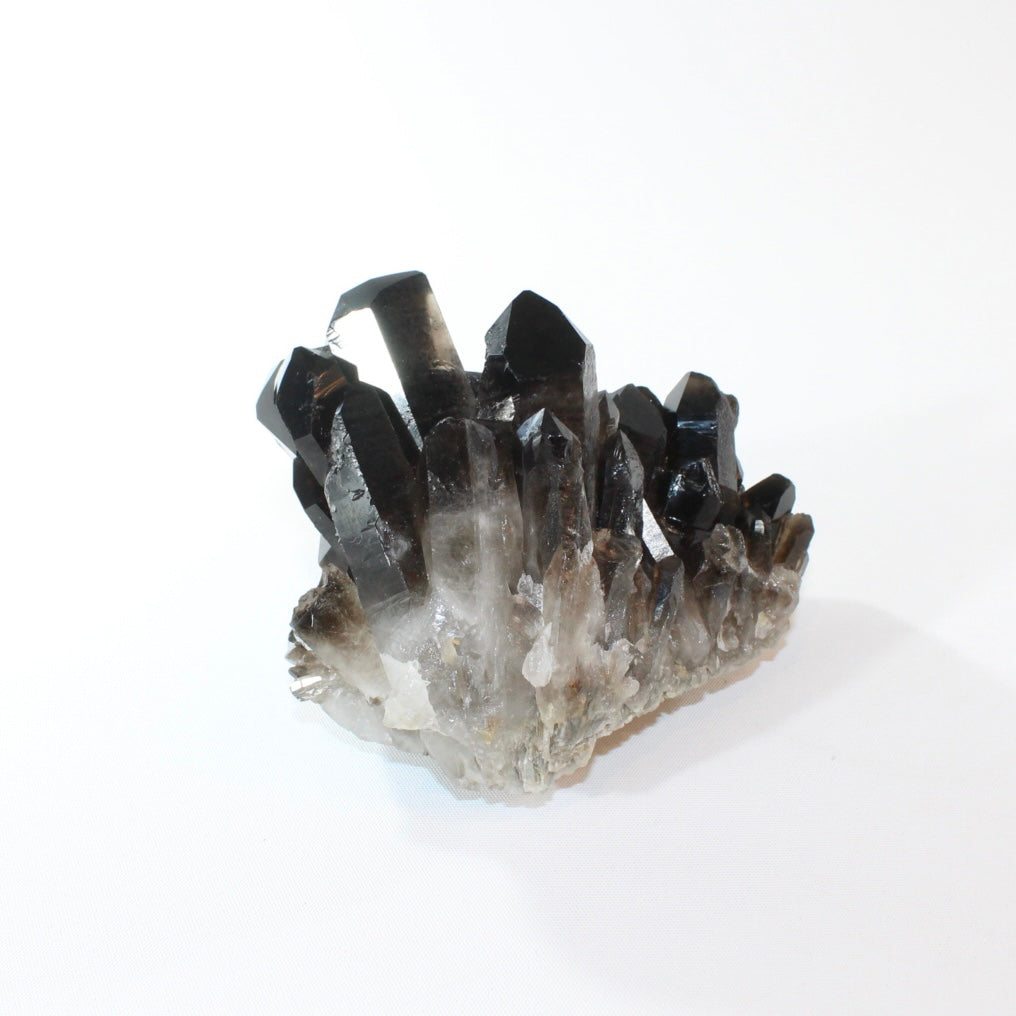 Smoky quartz crystal cluster | ASH&STONE Crystal Shop Auckland NZ