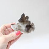 Smoky quartz crystal cluster | ASH&STONE Crystal Shop Auckland NZ