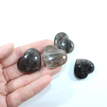 Load image into Gallery viewer, Smoky quartz crystal heart | ASH&amp;STONE Crystal Shop Auckland NZ
