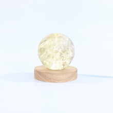 Load image into Gallery viewer, Smoky quartz crystal sphere on LED lamp base | ASH&amp;STONE Crystals Shop Auckland NZ
