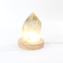 Load image into Gallery viewer, Smoky quartz crystal LED lamp | ASH&amp;STONE Crystal Shop Auckland NZ
