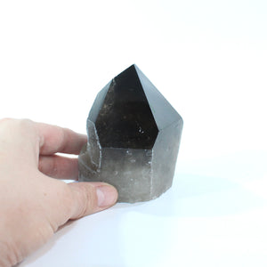 Smoky quartz crystal point | ASH&STONE Crystal Shop Auckland NZ