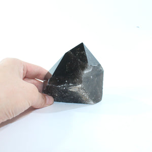 Smoky quartz crystal point | ASH&STONE Crystal Shop Auckland NZ