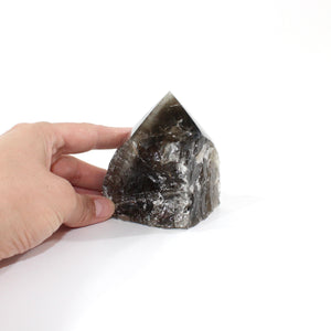 Smoky quartz crystal point | ASH&STONE Crystal Shop Auckland NZ