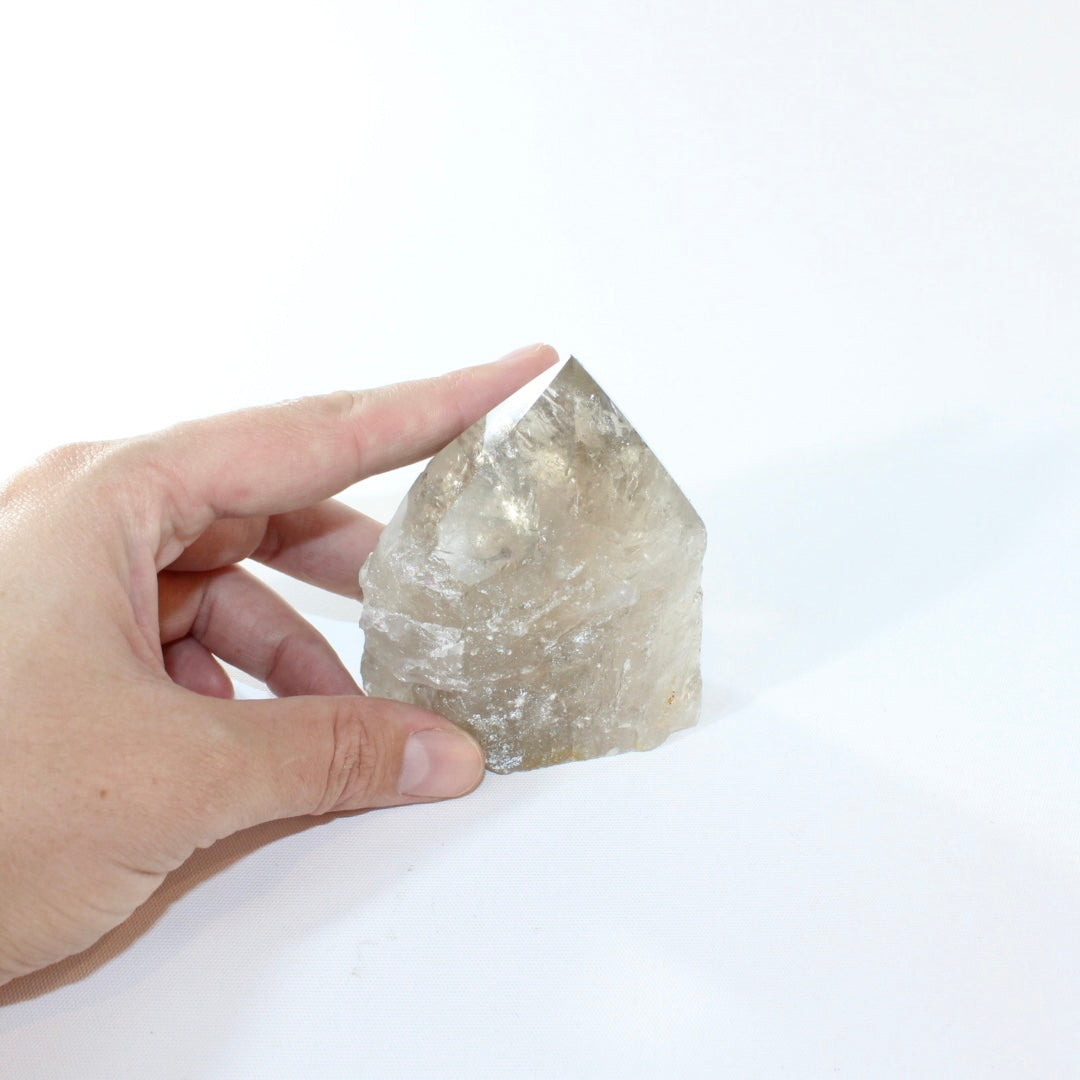 Smoky quartz crystal point | ASH&STONE Crystal Shop Auckland NZ