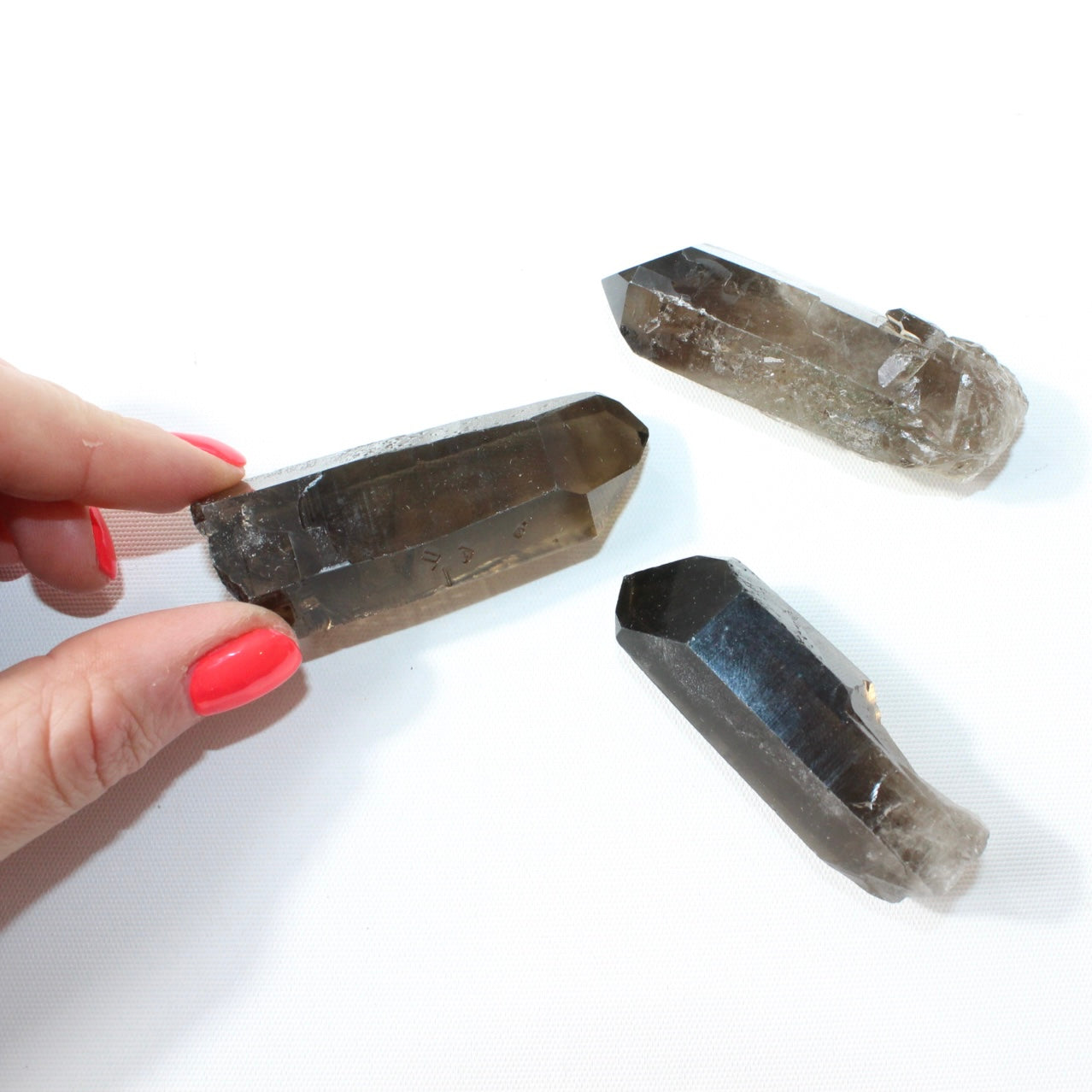 Smoky quartz crystal point | ASH&STONE Crystal Shop Auckland NZ