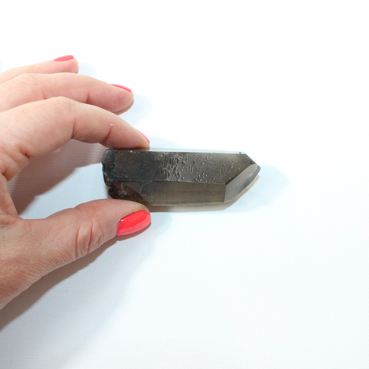 Smoky quartz crystal point | ASH&STONE Crystal Shop Auckland NZ