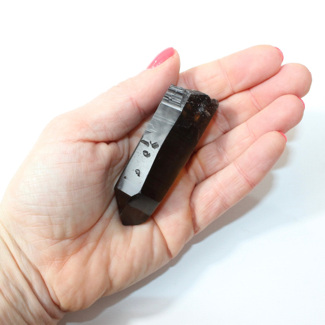 Smoky quartz crystal point | ASH&STONE Crystal Shop Auckland NZ
