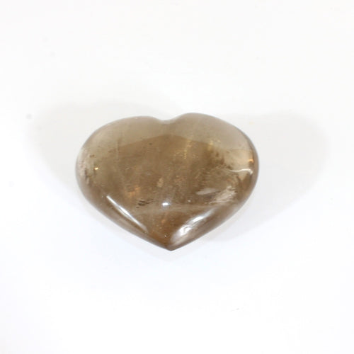 Smoky quartz crystal heart | ASH&STONE Crystals Shop Auckland NZ