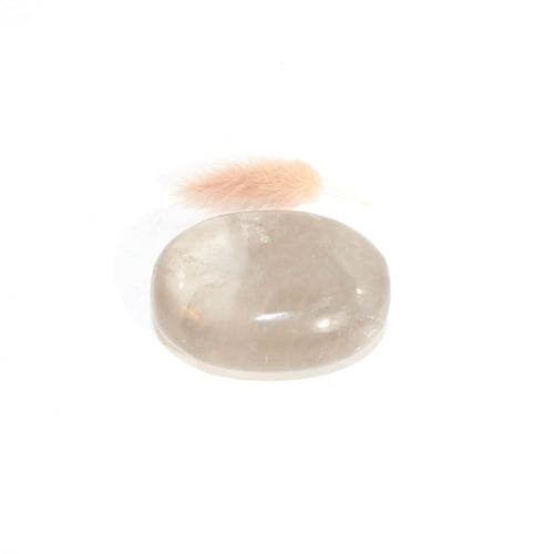 Smoky quartz crystal palm stone | ASH&STONE Crystals Shop Auckland NZ
