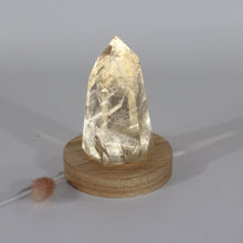 Load image into Gallery viewer, Smoky quartz crystal on LED lamp base | ASH&amp;STONE Crystals Shop Auckland NZ
