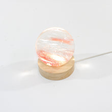 Load image into Gallery viewer, Strawberry obsidian sphere lamp | ASH&amp;STONE Crystal Shop Auckland NZ
