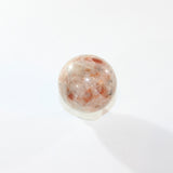 Sunstone polished crystal sphere on stand  | ASH&STONE Crystal Shop Auckland NZ
