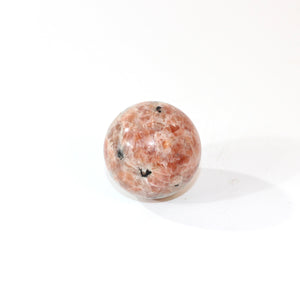 Sunstone crystal sphere with tourmaline inclusions | ASH&STONE Crystals Shop Auckland NZ