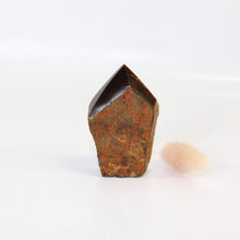 Load image into Gallery viewer, Tigers eye crystal point | ASH&amp;STONE Crystals Shop Auckland NZ
