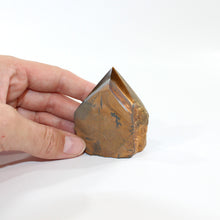 Load image into Gallery viewer, Tigers eye crystal point | ASH&amp;STONE Crystal Shop Auckland NZ
