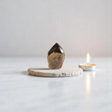 Tigers eye crystal point | ASH&STONE Crystal Shop Auckland NZ