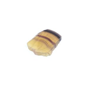 Yellow fluorite crystal slice | ASH&STONE Crystals Shop Auckland NZ