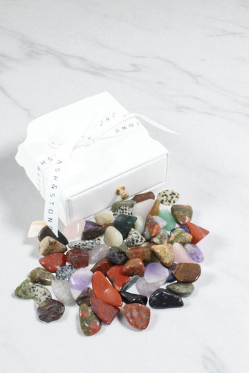 Crystal Scoop Mix. Lucky Dip of crystals for little crystal lovers. Gift wrapped. Free express shipping from ASH&STONE crystal shop Auckland NZ. AfterPay available.