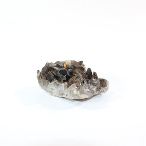 Smoky quartz crystal cluster | ASH&STONE Crystal Shop Auckland NZ