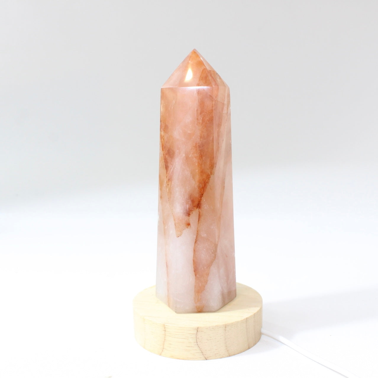 Fire quartz crystal Lamp tower. Free express shipping. Shop online from ASH&STONE crystal shop Auckland NZ. AfterPay available.