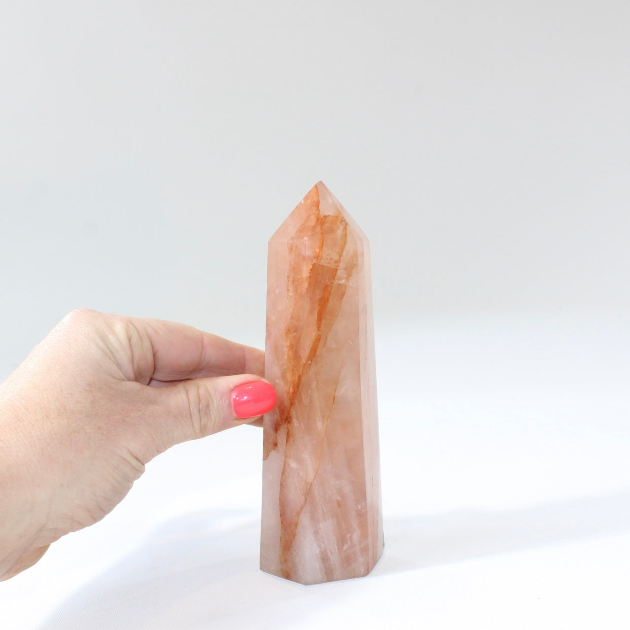 Fire quartz crystal Lamp tower. Free express shipping. Shop online from ASH&STONE crystal shop Auckland NZ. AfterPay available.
